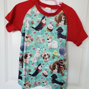 Secret life of pets top size 5-6